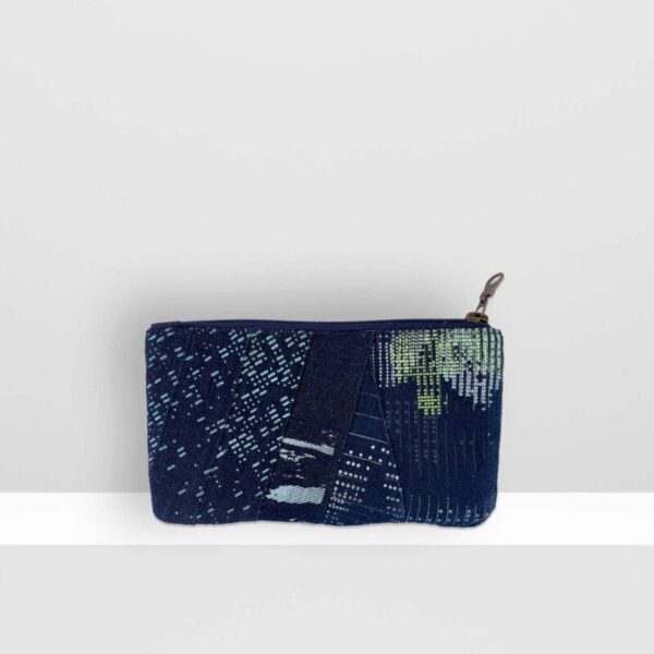 zip pouch s // digital moss