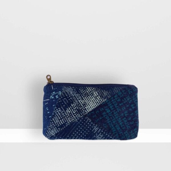 zip pouch s // digital moss