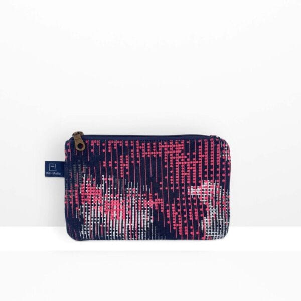 zip pouch s // digital moss