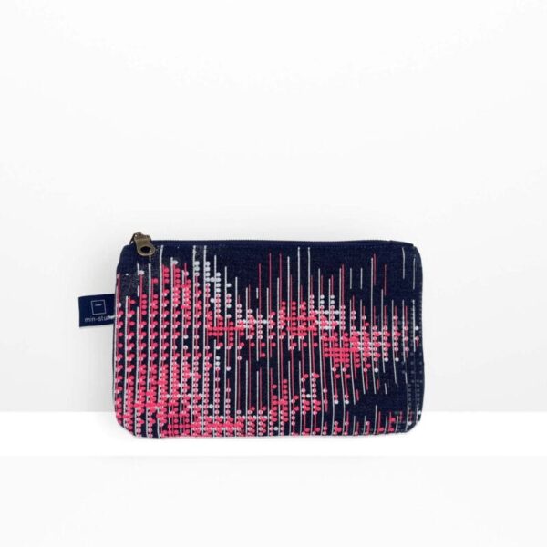 zip pouch s // digital moss