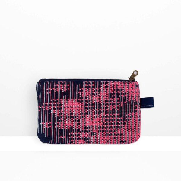 zip pouch s // digital moss